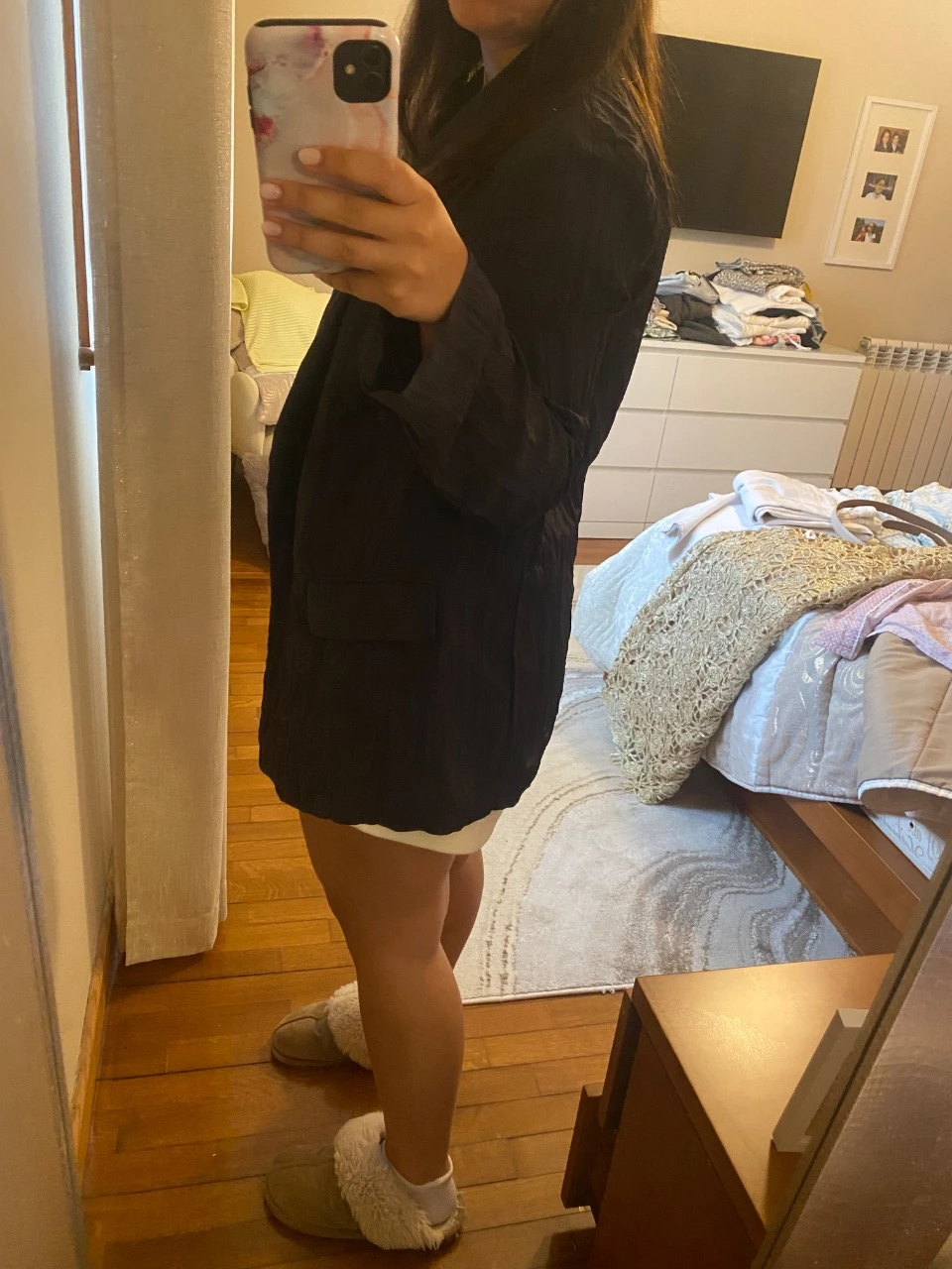 blazer noir fin d'été Zara magnifique – photo 4